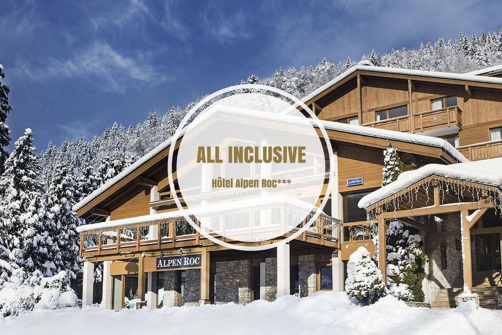 Hotel Alpen Roc Ла-Клюза Екстер'єр фото