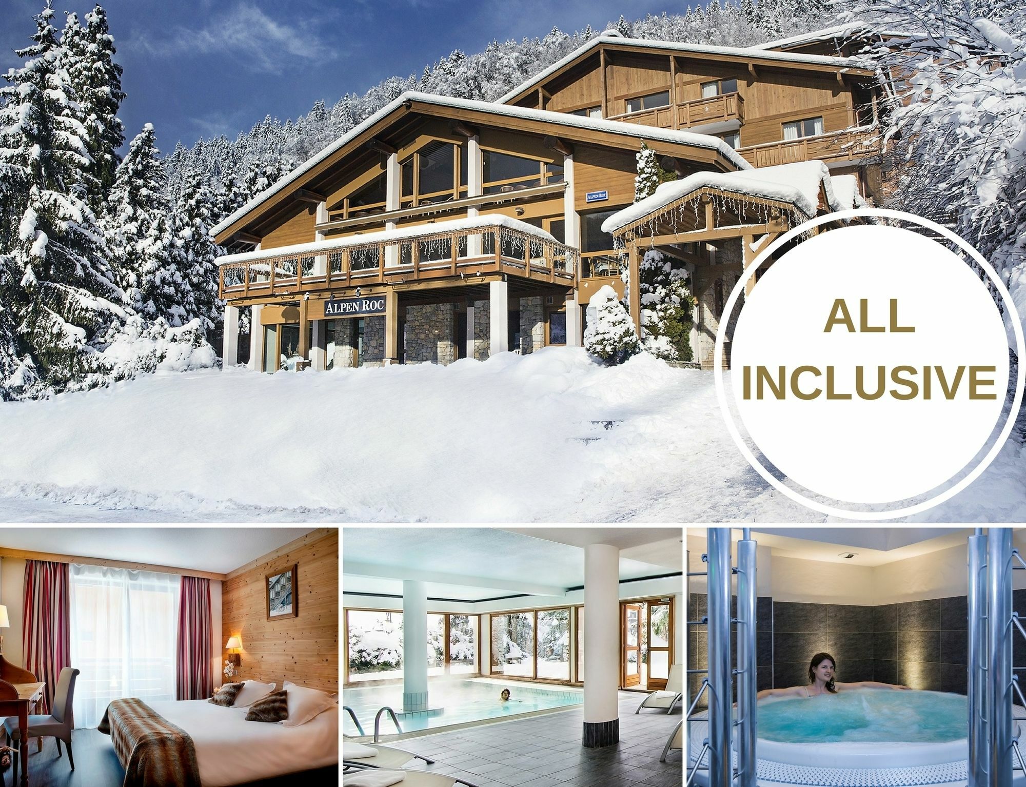 Hotel Alpen Roc Ла-Клюза Екстер'єр фото